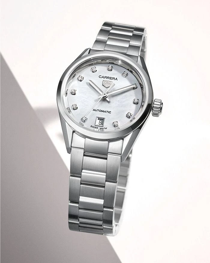 商品TAG Heuer|Carrera Diamond Watch, 29mm,价格¥27548,第5张图片详细描述