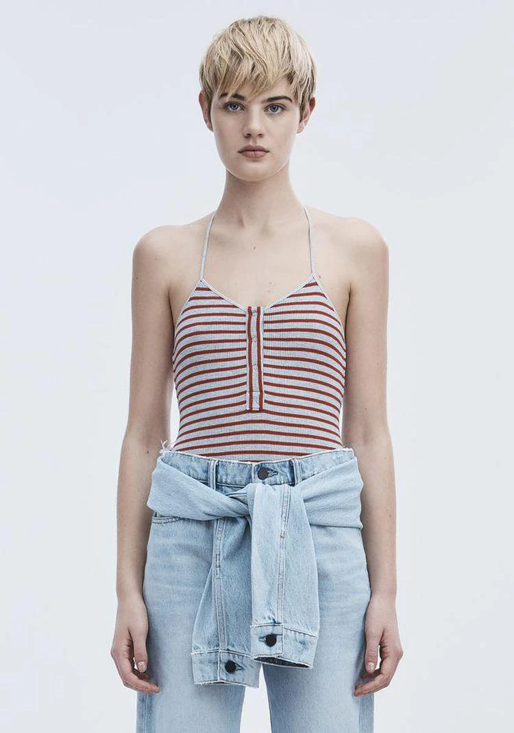 商品Alexander Wang|STRIPED BODYSUIT,价格¥588,第3张图片详细描述