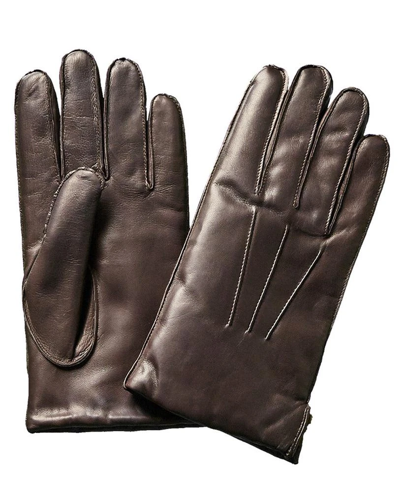 商品Portolano|Portolano Men's Brown Nappa Gloves,价格¥413,第1张图片