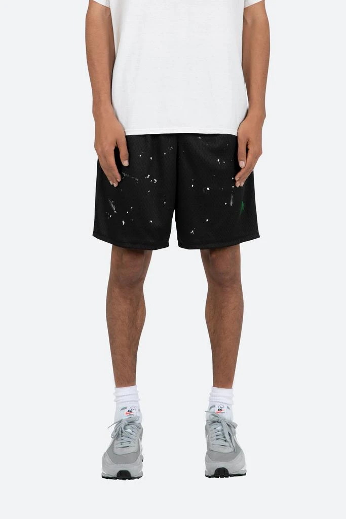 商品MNML|Painter Mesh Shorts - Black,价格¥136,第1张图片