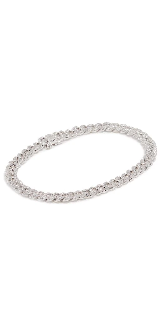 商品SHAY|SHAY 18k 白金迷你密镶链式手链,价格¥63746,第1张图片