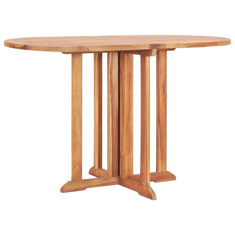 商品VidaXL|Folding Butterfly Garden Table 47.2"x27.6"x29.5" Solid Teak Wood, 49002,价格¥2040,第1张图片