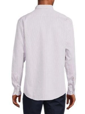 商品Zegna|Tailored-Fit Checked Shirt,价格¥871,第2张图片详细描述