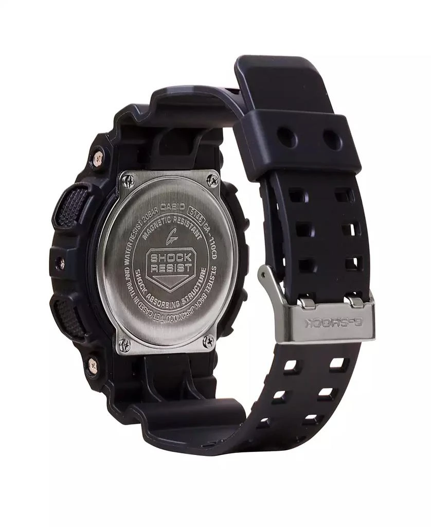 商品G-Shock|Men's Analog Digital Black Resin Watch, 51.2mm, GA110CD-1A3,价格¥973,第3张图片详细描述