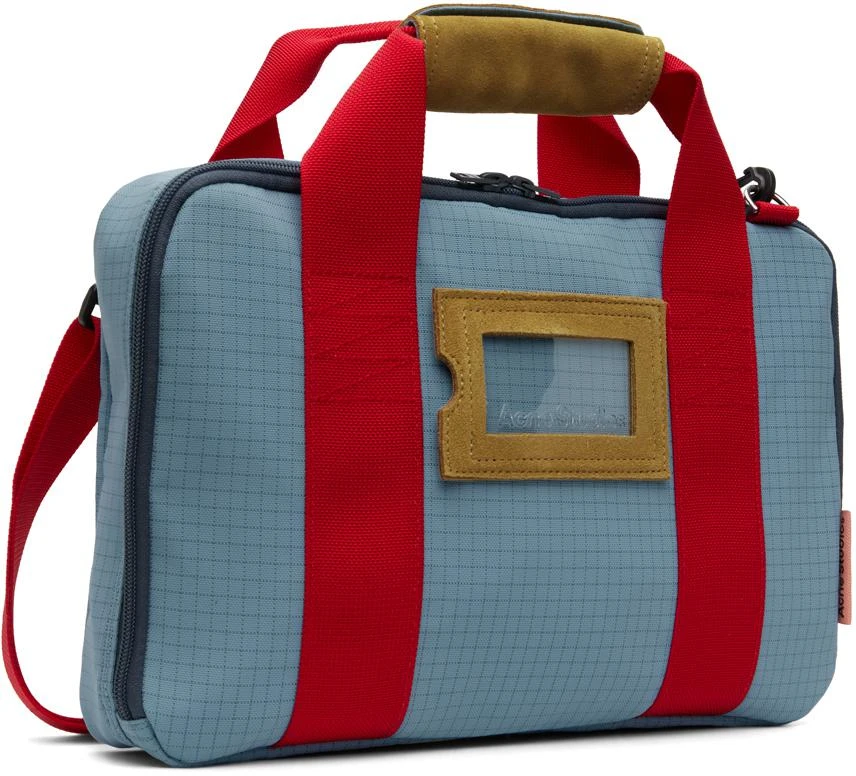 商品Acne Studios|Blue Nylon Messenger Bag,�价格¥962,第2张图片详细描述