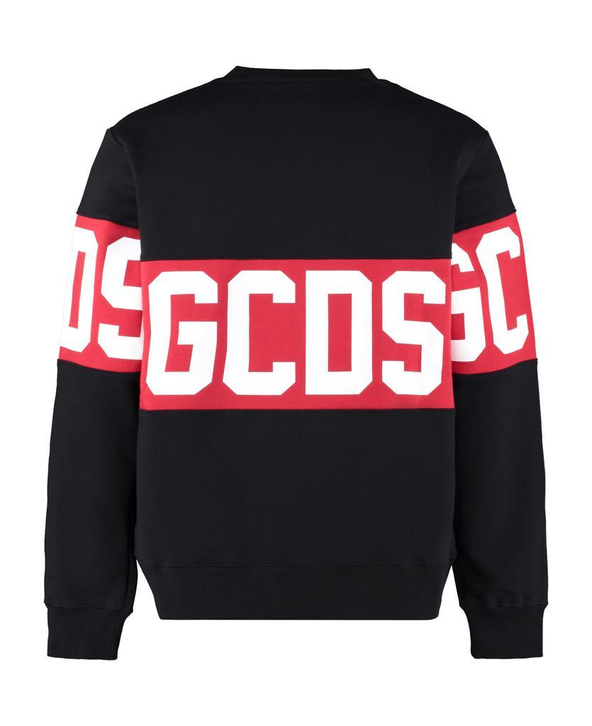 商品GCDS|Logo Detail Cotton Sweatshirt,价格¥2289,第4张图片详细描述