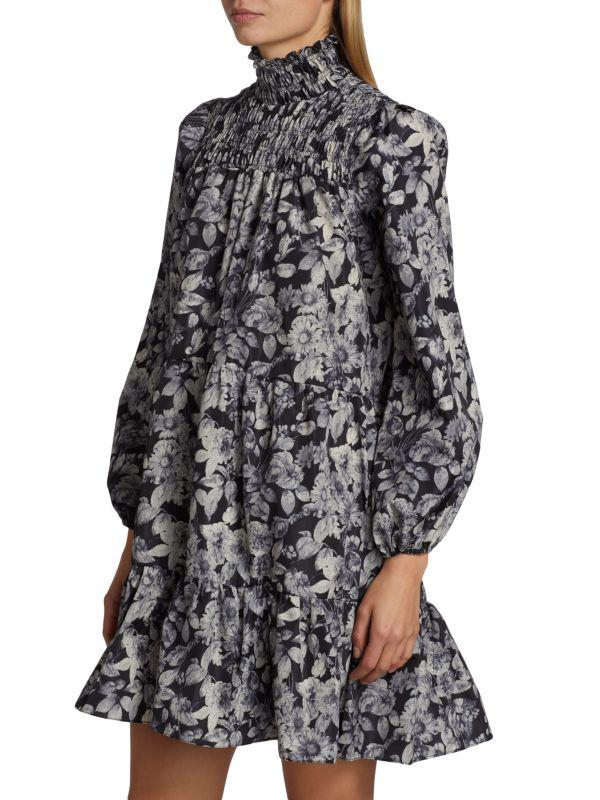 Alicia Floral Tiered Minidress – On Sale Now with Up to 84