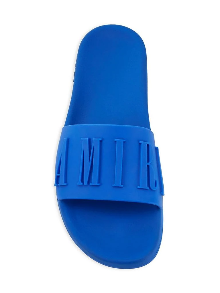 商品AMIRI|Raised Logo Rubber Pool Slides,价格¥2025,第5张图片详细描述