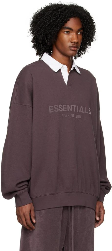 商品Essentials|Purple Bonded Polo,价格¥590,第2张图片详细描述
