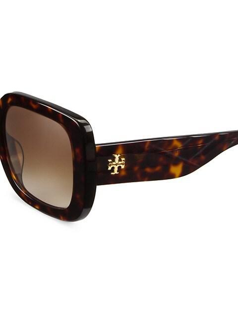 商品Tory Burch|54MM Square Sunglasses,价格¥1189,第5张图片详细描述