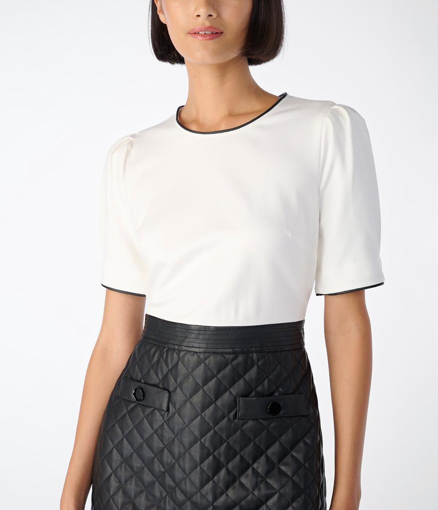 商品Karl Lagerfeld Paris|QUILTED FAUX LEATHER DRESS,价格¥1026,第5张图片详细描述