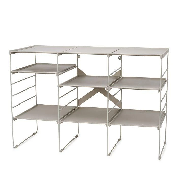 商品Joseph Joseph|Level Plus Adjustable Shoe Rack, Stores 12 Pairs,价格¥418,第1张图片详细描述
