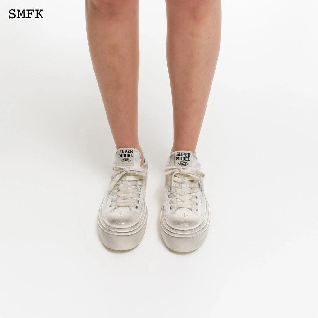 商品SMFK|SMFK WOMEN SUPER MODEL RETRO SNEAKERS,价格¥1034,第5张图片详细描述