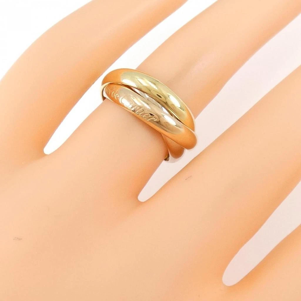 商品[二手商品] Cartier|Trinity pink gold (18K) gold (18K) yellow gold (18K) Band Ring (Pre-Owned),价格¥16431,第4张图片详细描述