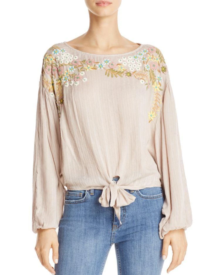 商品Free People|Free People Up and Away Embroidered Top,价格¥755,第1张图片