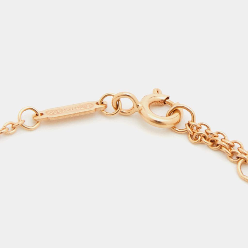 Tiffany & Co. Tiffany 1837 Interlocking Circles 18k Rose Gold Link Bracelet商品第6张图片规格展示