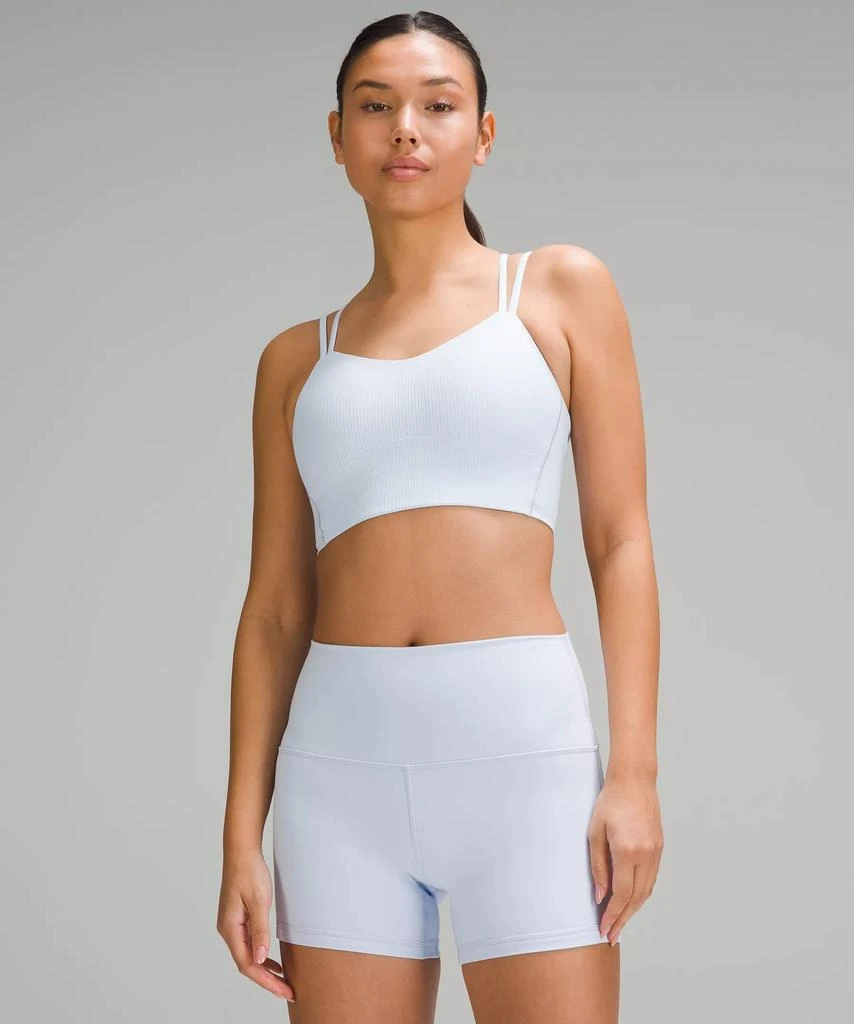 商品Lululemon|Like a Cloud Longline Ribbed Bra *Light Support, D/DD Cups,价格¥414,第1张图片