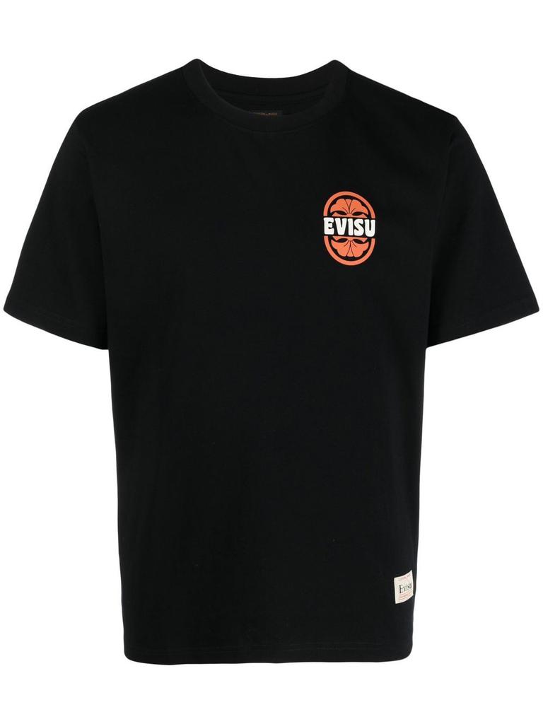 EVISU Cotton logo t-shirt商品第1张图片规格展示