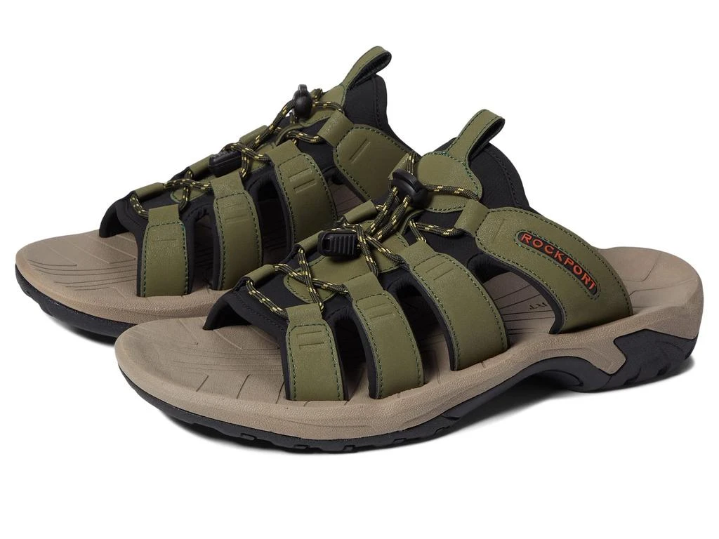 商品Rockport|Byron Bungee Slide,价格¥296,第1张图片
