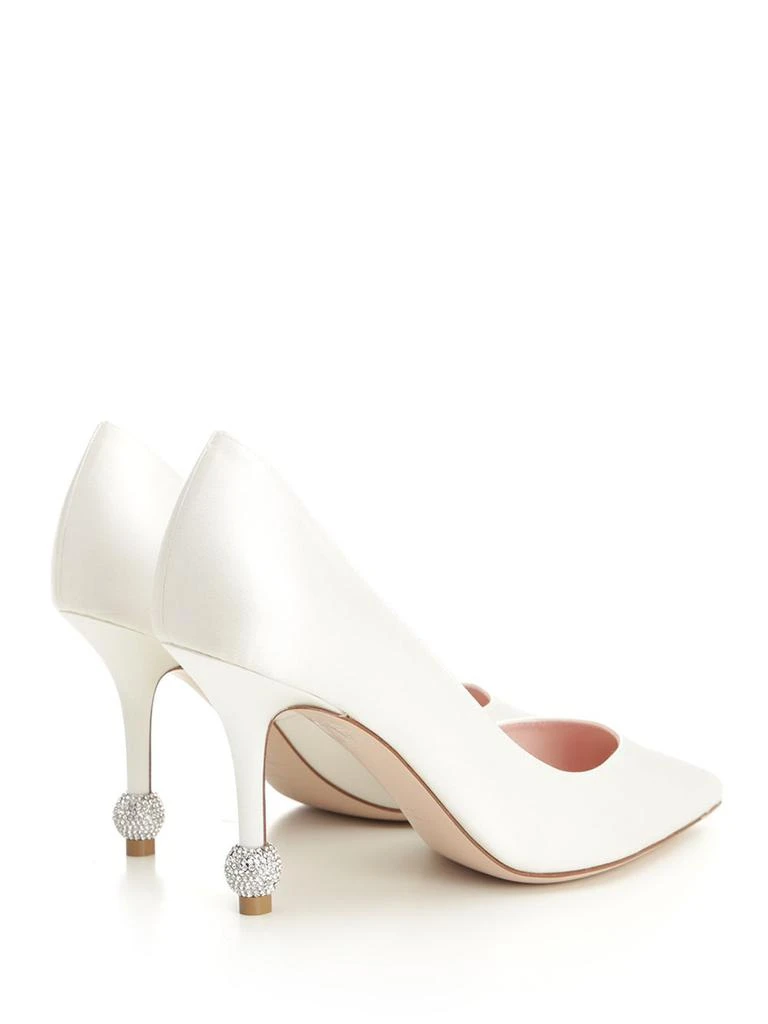 商品Roger Vivier|Jewel Heel Pumps Beige,价格¥8049,第3张图片详细描述