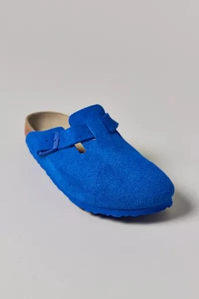 商品Birkenstock|Birkenstock Boston Soft Footbed Suede Clog,价格¥1214,第3张图片详细描述