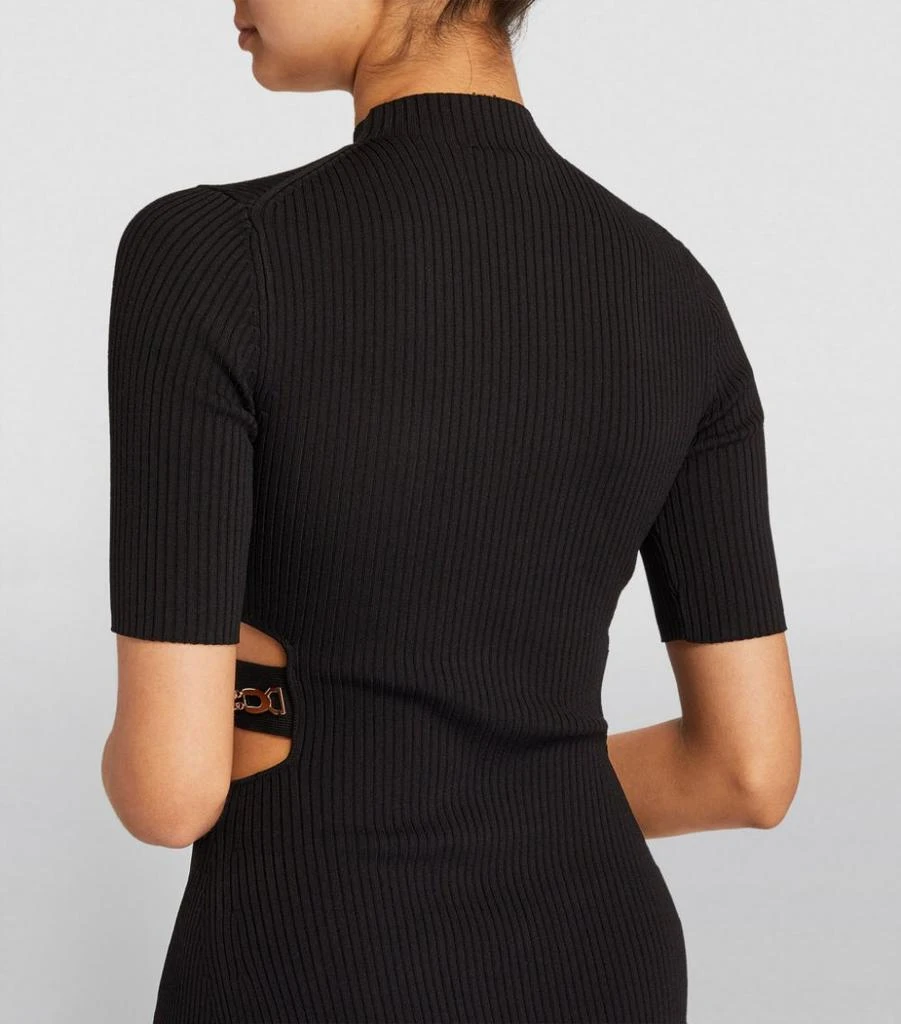 商品Maje|Ribbed Mini Dress,价格¥1466,第4张图片详细描述
