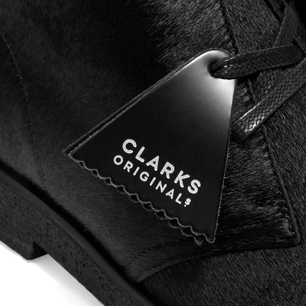 商品Clarks|Clarks Originals Black Fur Desert Boot,价格¥1951,第5张图片详细描述