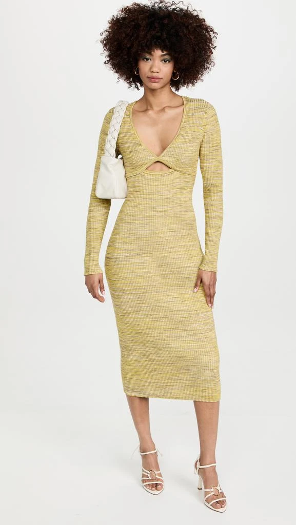 商品Derek Lam|Derek Lam 10 Crosby Geovana 中长连衣裙,价格¥736,第2张图片详细描述