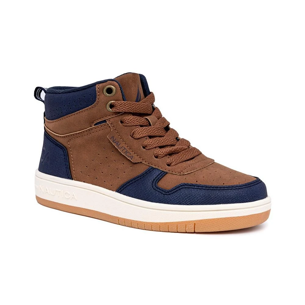 商品Nautica|Little Boys Oakford High Top Sneakers,价格¥221,第1张图片