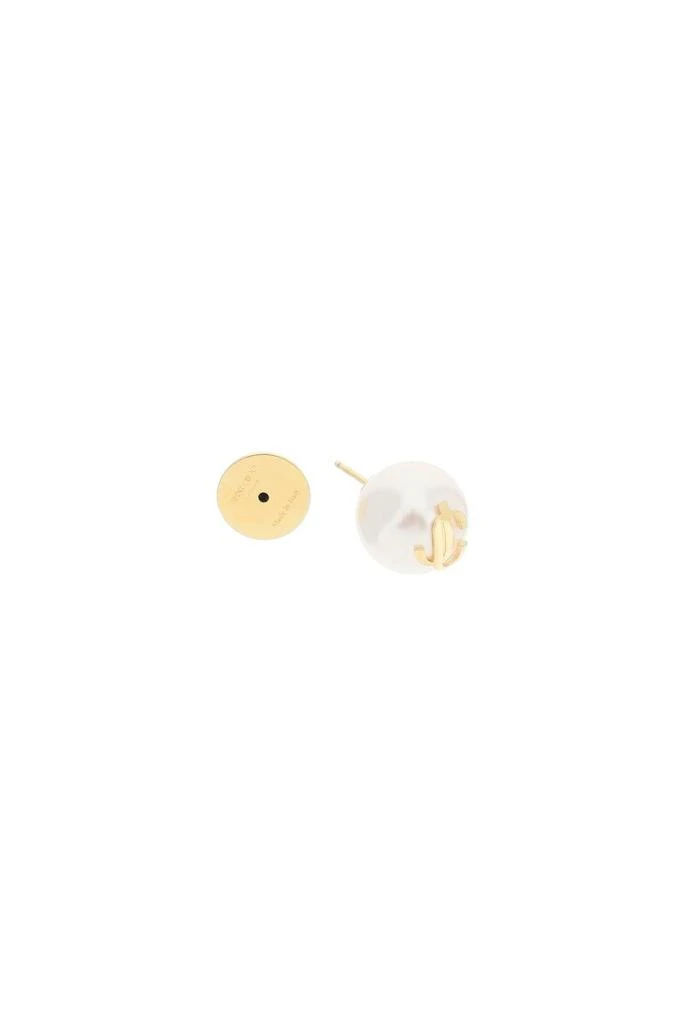 商品Jimmy Choo|JC Pearl Studs earrings,价格¥910,第3张图片详细描述