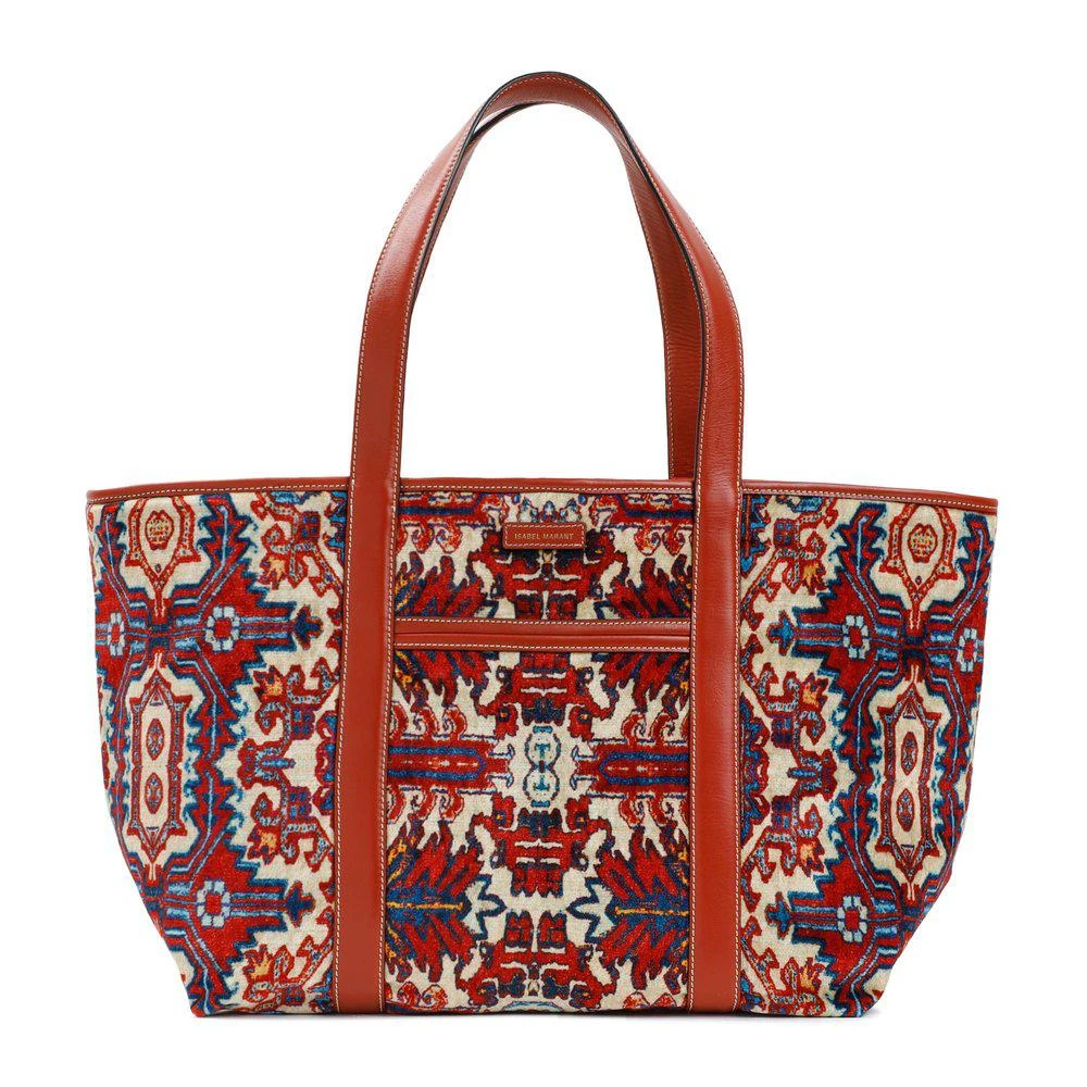 商品Isabel Marant|Isabel Marant Logo Patch Top Handle Bag,价格¥5466,第1张图片