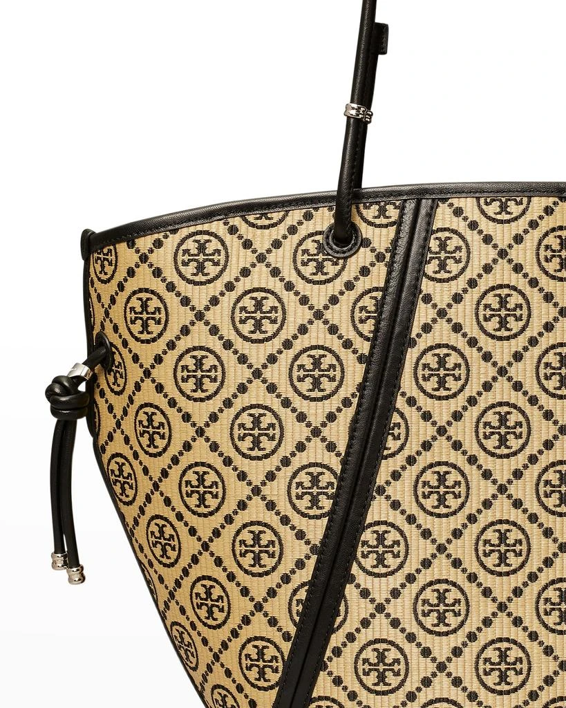 商品Tory Burch|T Monogram Woven Spaghetti Tote Bag,价格¥4124,第5张图片详细描述