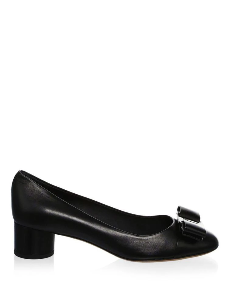 商品Salvatore Ferragamo|Slip-On Leather Pumps,价格¥2904,第5张图片详细描述