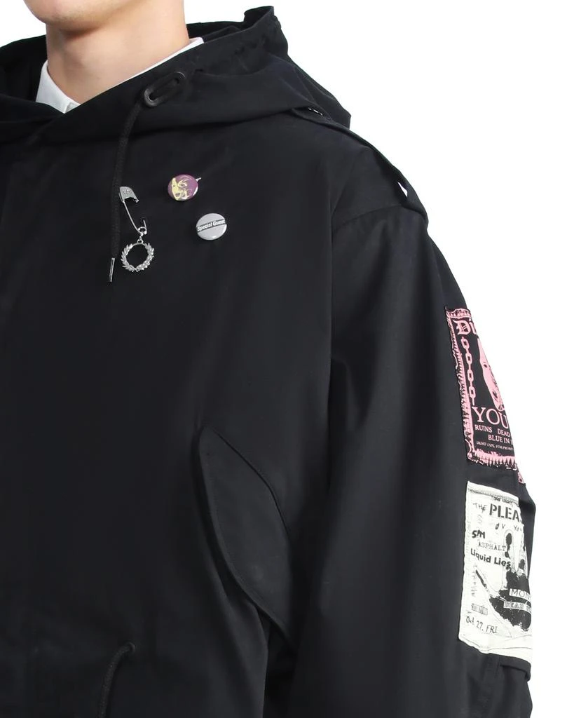 商品Fred Perry|X Raf Simons patch detail parka,价格¥3720,第5张图片详细描述