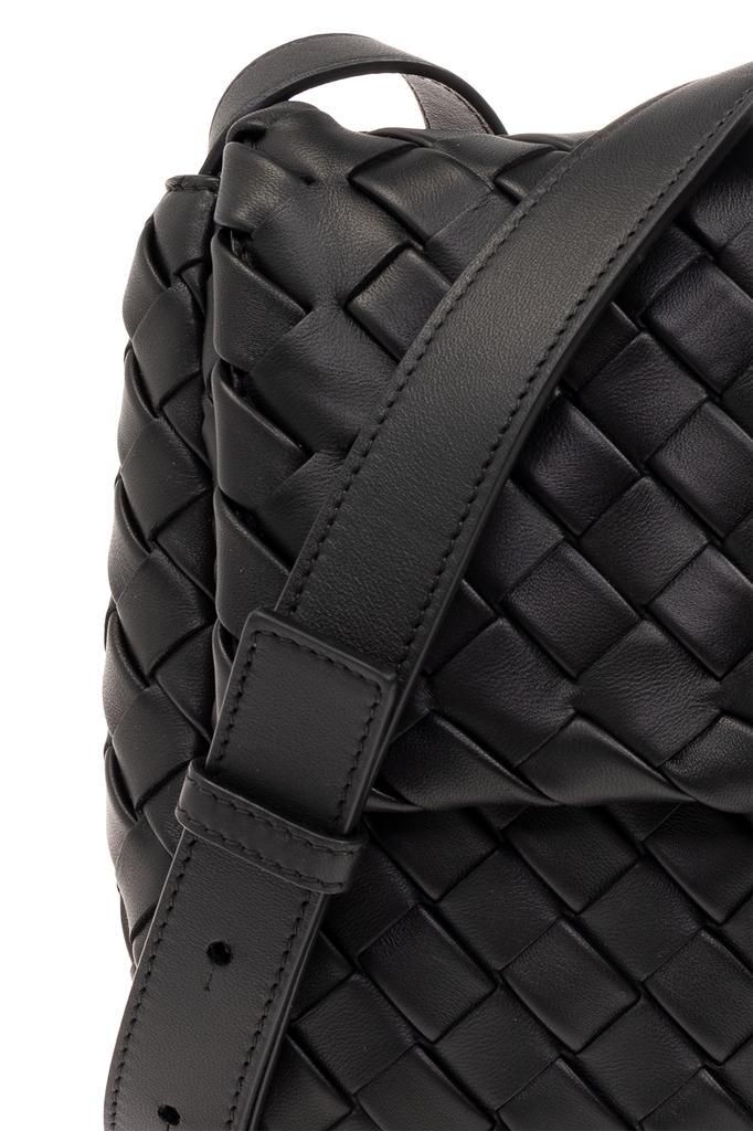 【BOTTEGA VENETA】MINI VERTICAL COBBLE SHOULDER BAG Bottega Veneta: Green Mini Vertical Cobble Pouch | SSENSE