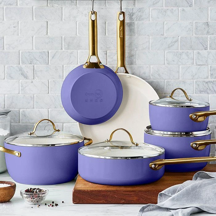 商品Greenpan|Reserve 14-Piece Cookware Set - Exclusive,价格¥3028,第1张图片