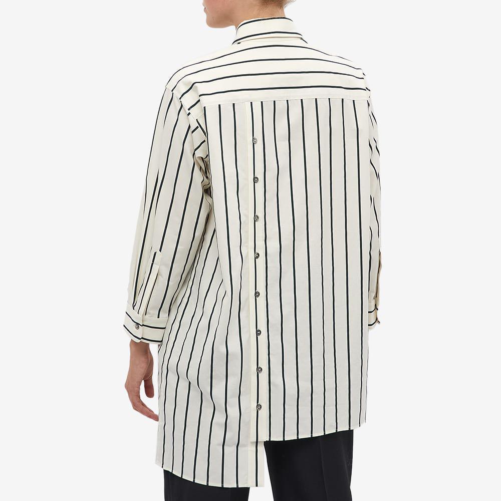 商品Rokh|rokh Slash Oversized Shirt With Stripes,价格¥849,第6张图片详细描述