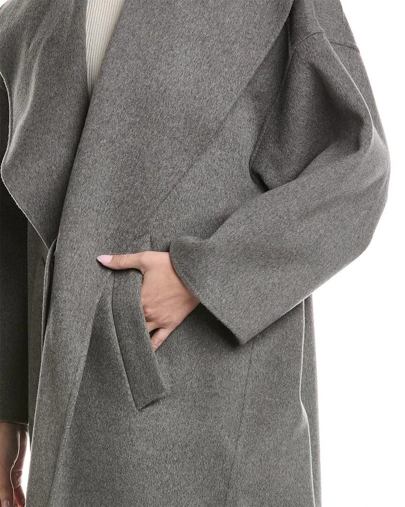 商品Michael Kors|Michael Kors Collection Shawl Clutch Wool Coat,价格¥3682,第3张图片详细描述