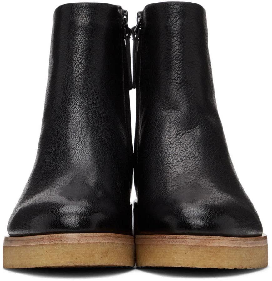 商品The Row|Black Grained Boris Boots,价格¥2812,第2张图片详细描述