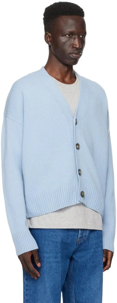 商品AMI|Blue Cropped Cardigan,价格¥5237,第2张��图片详细描述