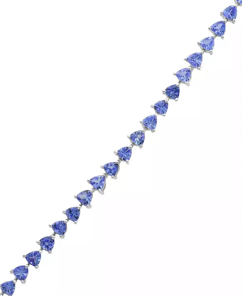 商品Effy|EFFY® Tanzanite Tennis Bracelet (9-1/2 ct. t.w.) in Sterling Silver,价格¥7328,第1张图片