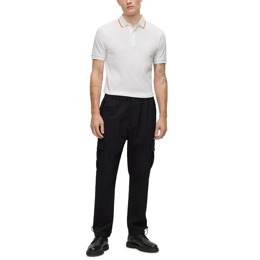商品Hugo Boss|Men's Logo Slim-Fit Polo Shirt,价格¥1334,第4张图片详细描述