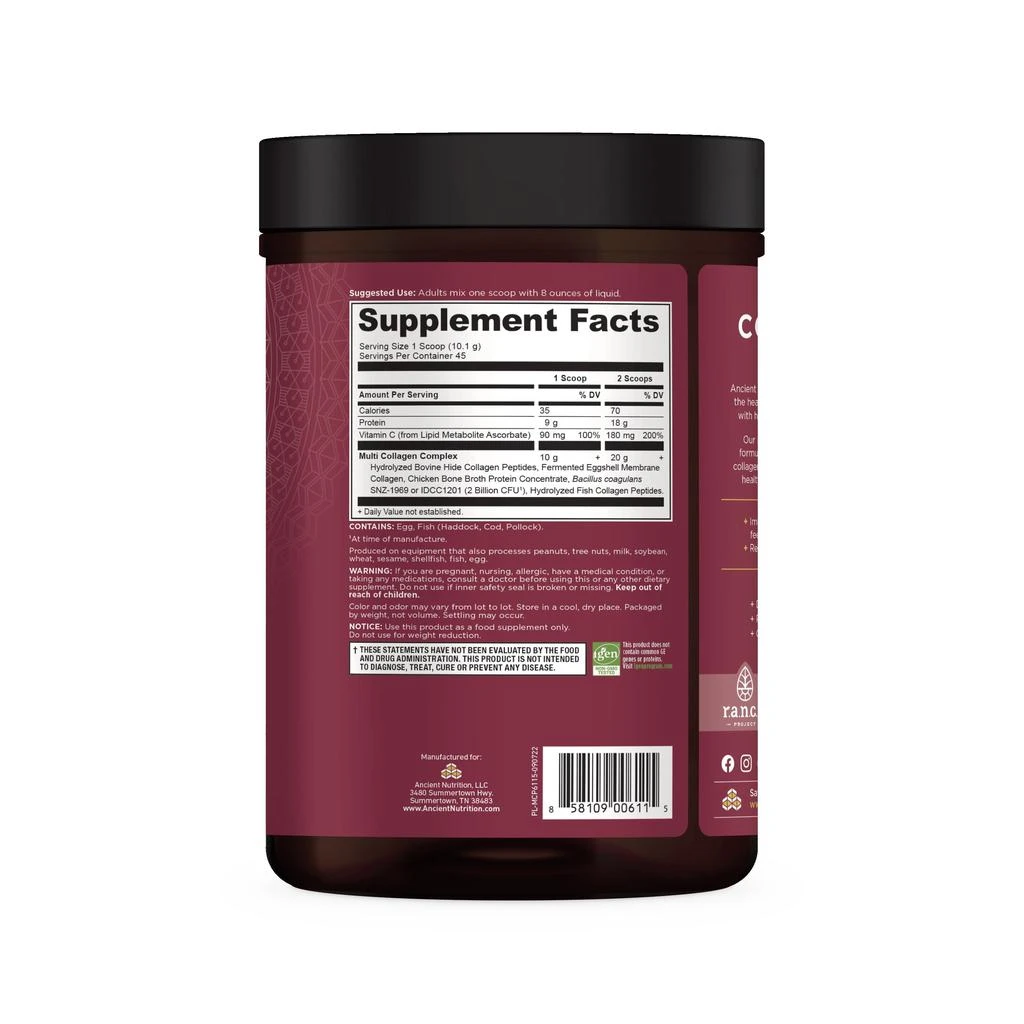 Multi Collagen Protein TBN | Powder Unflavored (45 servings) 商品