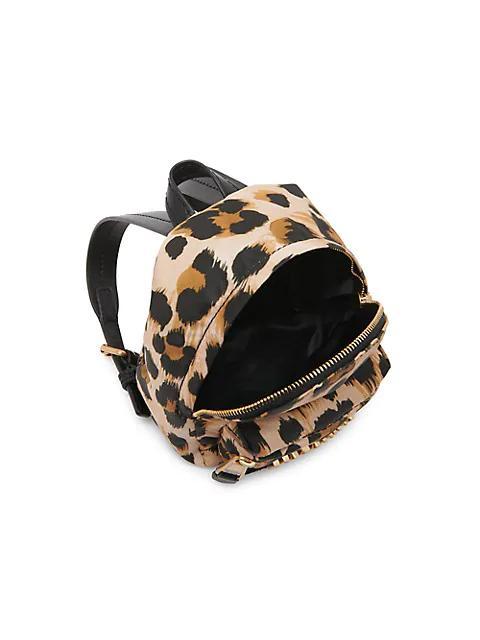 商品Moschino|Mini Leopard-Print Nylon Backpack,价格¥4354,第5张图片详细描述