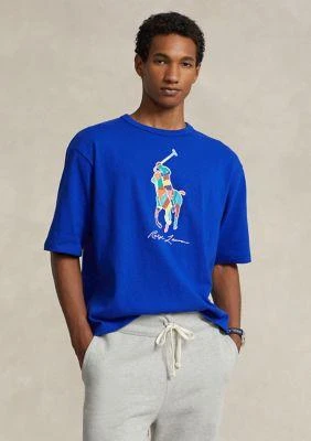 商品Ralph Lauren|Ralph Lauren Relaxed Fit Big Pony Jersey T Shirt,价格¥247,第1张图片