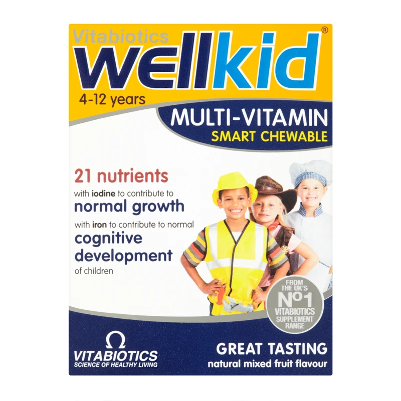 商品Vitabiotics|Vitabiotics 维百莱 儿童复合维生素咀嚼片 30片 4-12岁,价格¥74,第1张图片