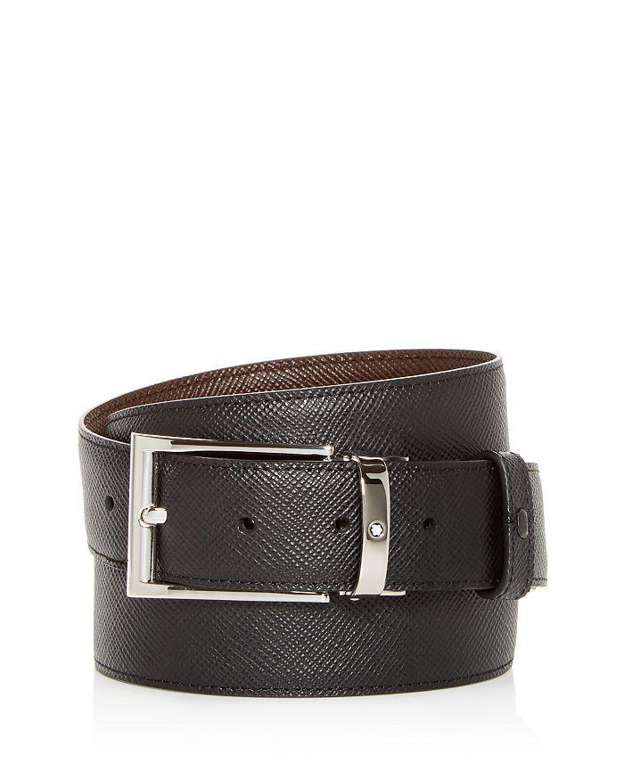 商品MontBlanc|Men's Contemporary Reversible Leather Belt,价格¥2673,第3张图片详细描述