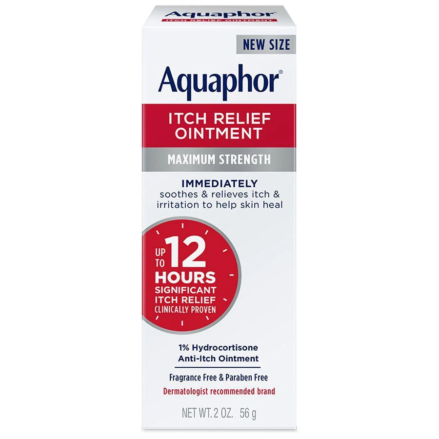 商品Aquaphor|Itch Relief Ointment, 1% Hydrocortisone,价格¥113,第1张图片