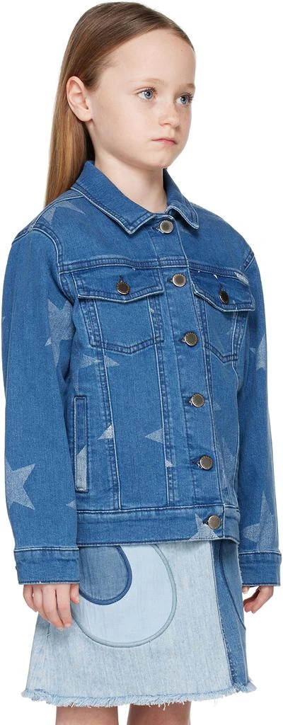 商品Stella McCartney|Kids Navy Star Denim Jacket,价格¥645,第2张图片详细描述