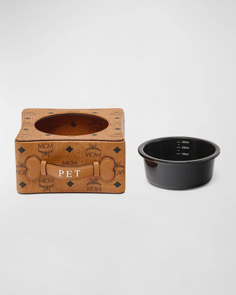 商品MCM|Ceramic Pet Bowl and Visetos Base,价格¥2763,第2张图片详细描述